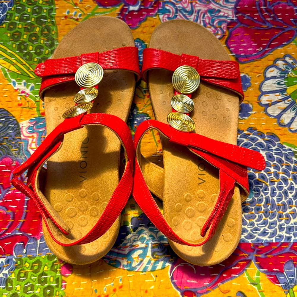 Vionic Red Sandals - image 1